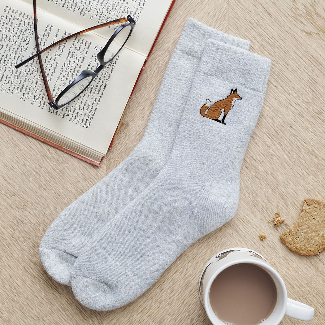 Fox Countryside Wool-Blend Socks from Sweet William