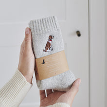 Springer Spaniel Wool-Blend Socks from Sweet William