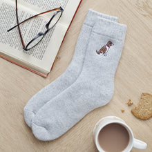 Springer Spaniel Wool-Blend Socks from Sweet William