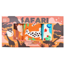 3-Pair Safari Bamboo Socks Gift Set from Shared Earth