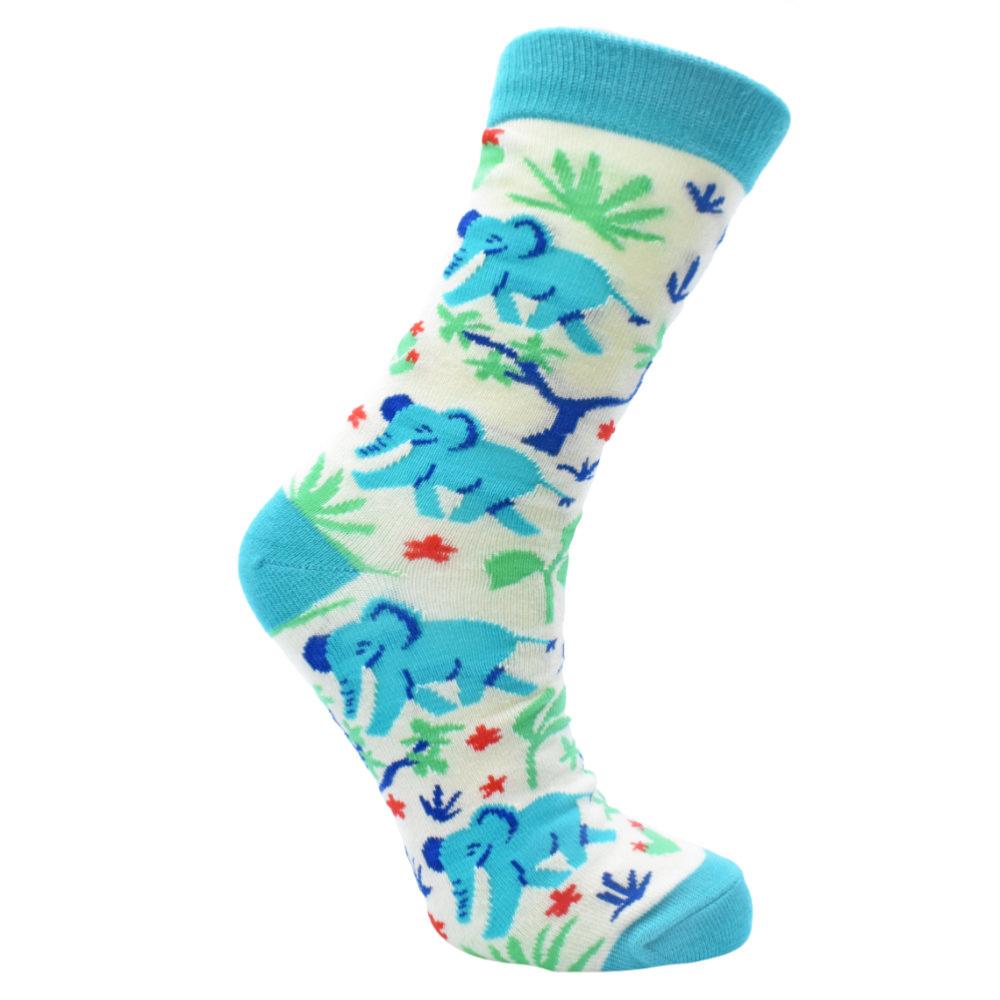 3-Pair Safari Bamboo Socks Gift Set from Shared Earth