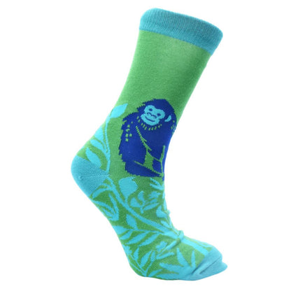 Our Closest Relatives 3-Pair Bamboo Sock Gift Set from Shared Earth