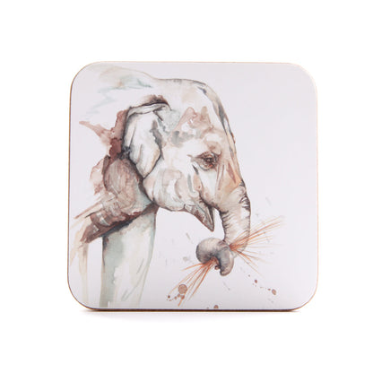 The Zoo Set of 4 Animal Coasters by Meg Hawkins
