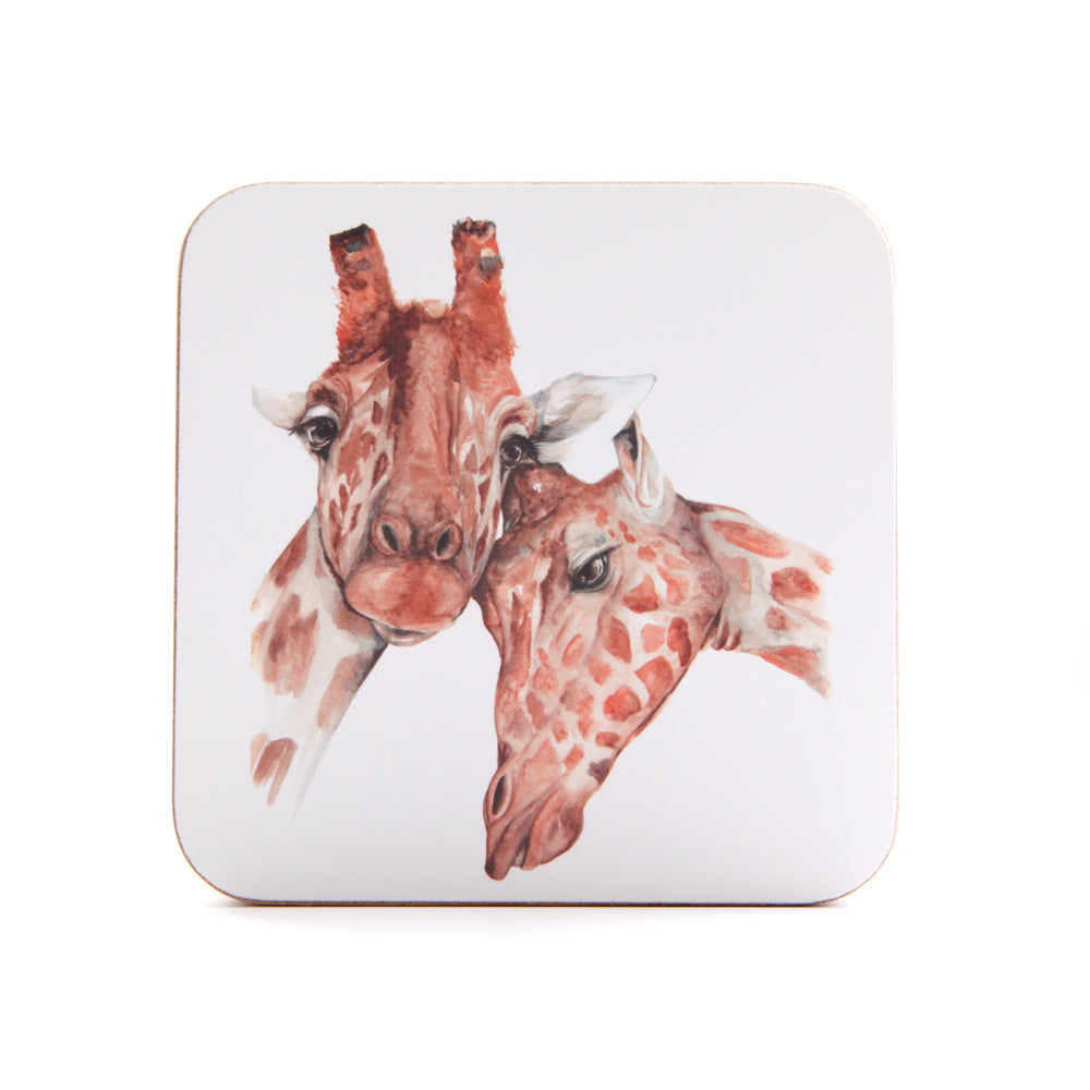 The Zoo Set of 4 Animal Coasters by Meg Hawkins