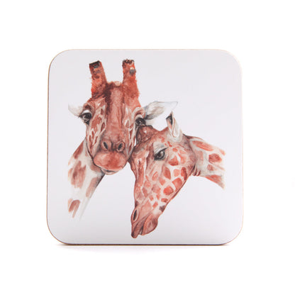 The Zoo Set of 4 Animal Coasters by Meg Hawkins