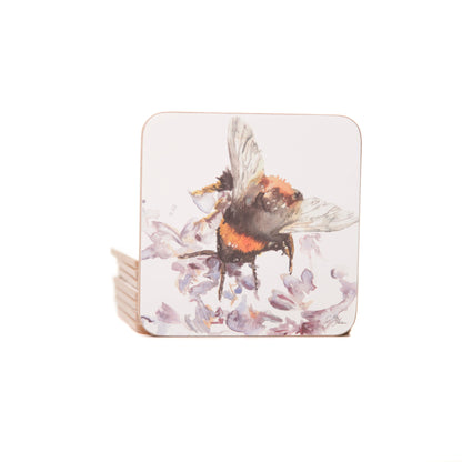The Orchard Bee Set of 4 Coasters by Meg Hawkins