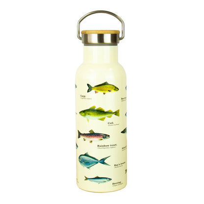 Fish Ecologie Stainless Steel Water Bottle from Gift Republic