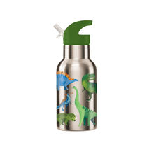 Crocodile Creek Dinosaurs 400ml Stainless Steel Water Bottle