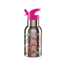 Crocodile Creek Butterfly Garden 400ml Stainless Steel Water Bottle