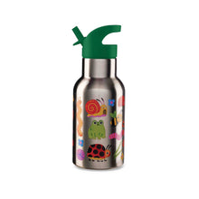 Crocodile Creek Garden Friends 400ml Stainless Steel Water Bottle