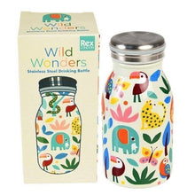 Wild Wonders 250ml Insulated Stainless Steel Bottle from Rex London