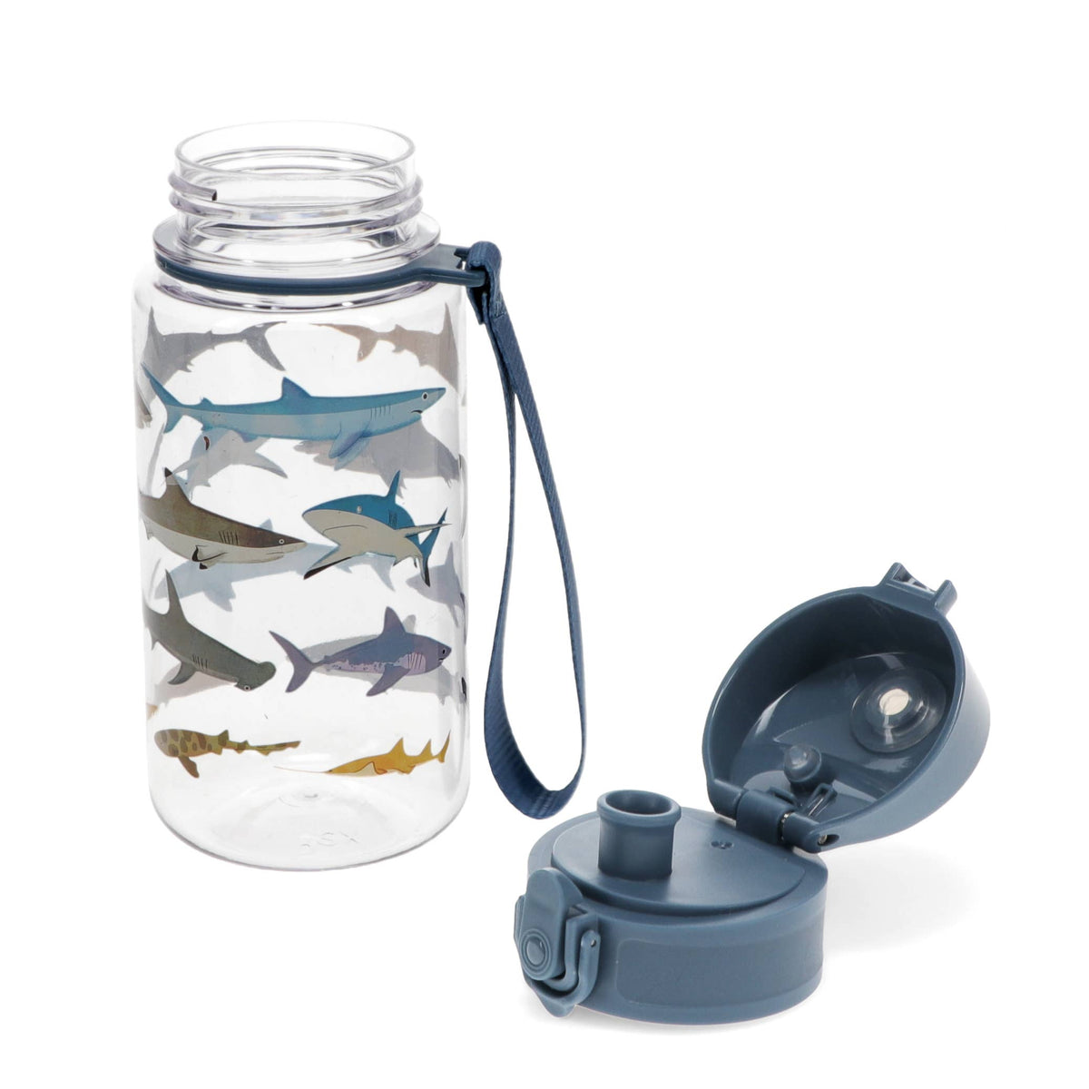Sharks 450ml Kids' Sports Water Bottle from Rex London