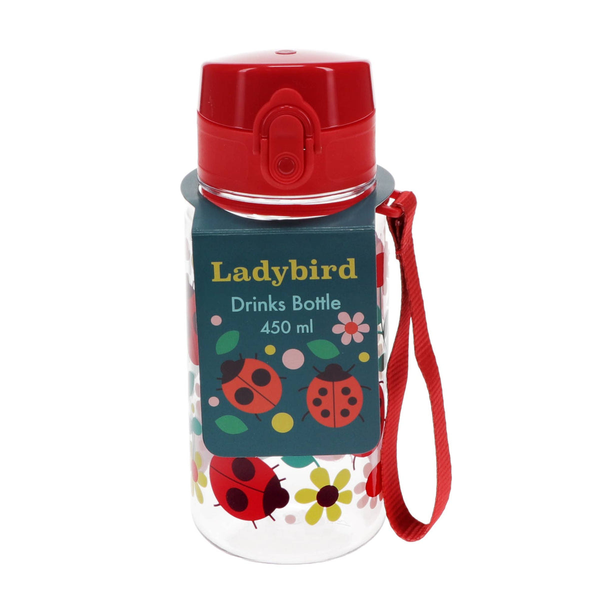 Ladybird 450ml Kids' Sports Water Bottle from Rex London