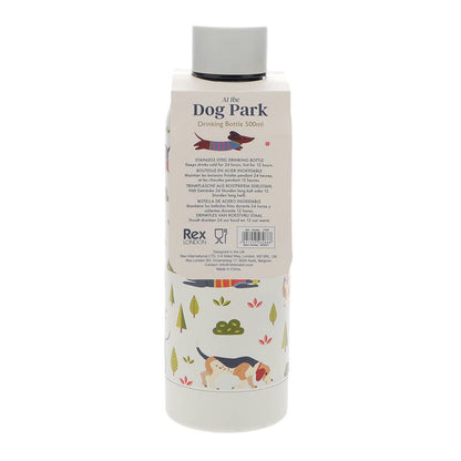Dog Park 500ml Insulated Stainless Steel Bottle from Rex London