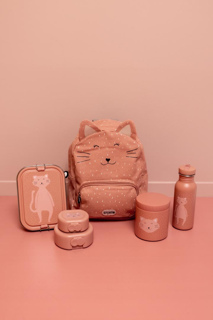 Mrs Cat 500ml Stainless Steel Water Bottle from Trixie