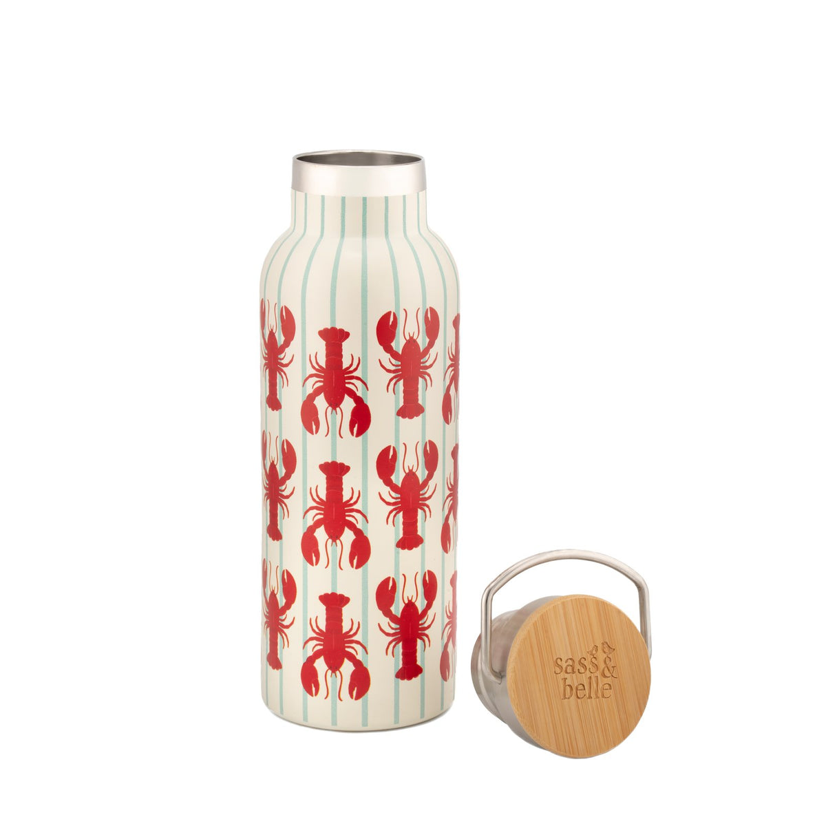 Lobster 500ml Insulated Stainless Steel Bottle from Sass & Belle