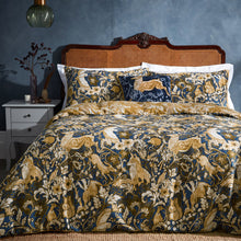 Harewood 100% Cotton Duvet Cover Set in Blue