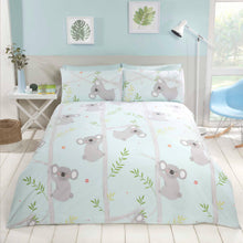 Koala Fun Reversible Duvet Cover Set