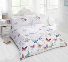 Mariposa Butterfly Reversible Duvet Cover Set
