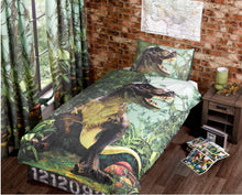 T-Rex Reversible Duvet Cover Set