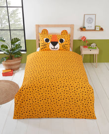 Wild Cats Reversible Duvet Cover Set