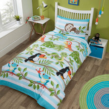 Rainforest Reversible Duvet Cover Set