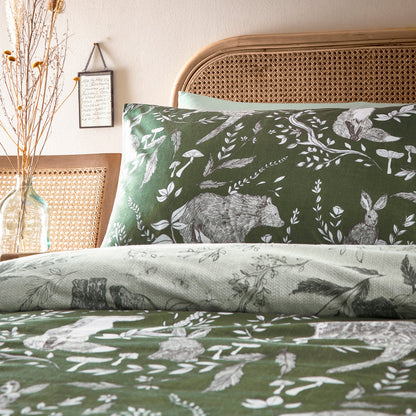 Buckthorn Woodland Reversible Duvet Cover Set