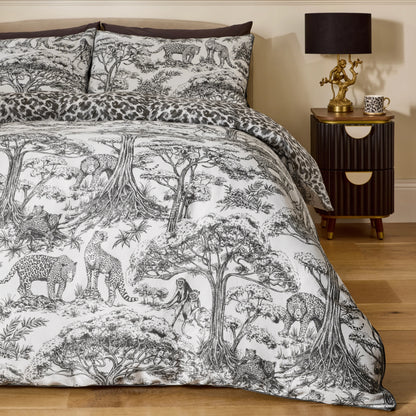 Kisumu 100% Cotton Reversible Duvet Cover Set