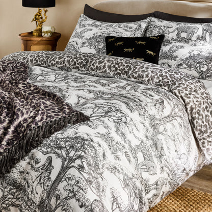 Kisumu 100% Cotton Reversible Duvet Cover Set