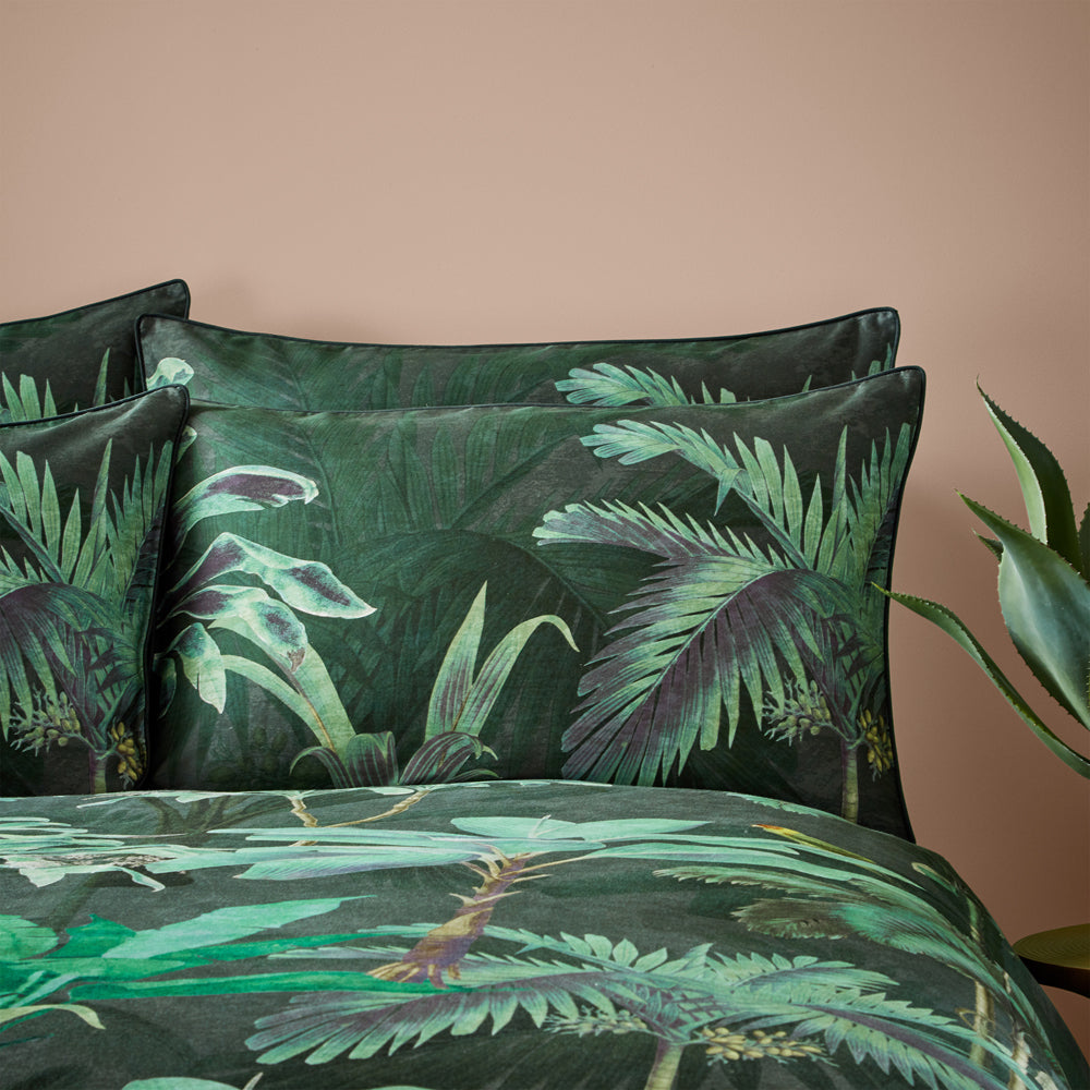 Siona Tropical 100% Cotton Duvet Cover Set
