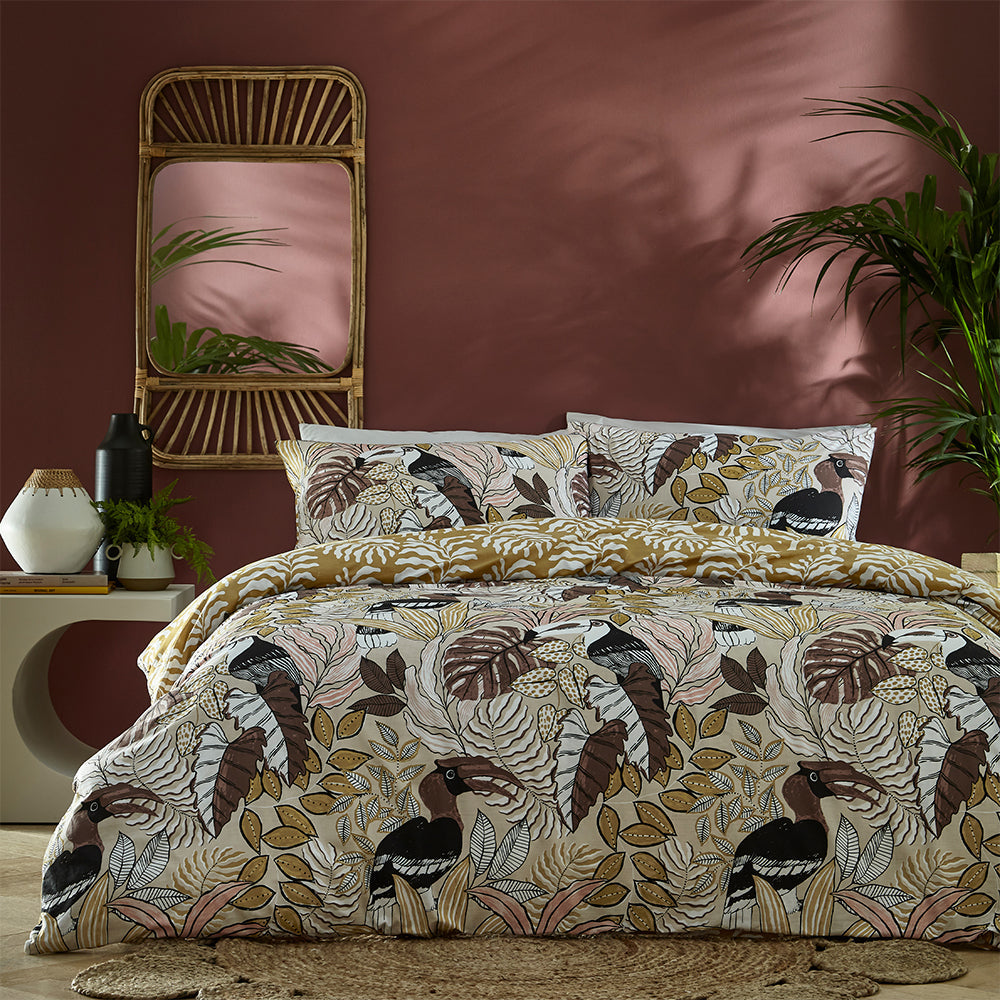 Tocorico Toucan Reversible Duvet Cover Set
