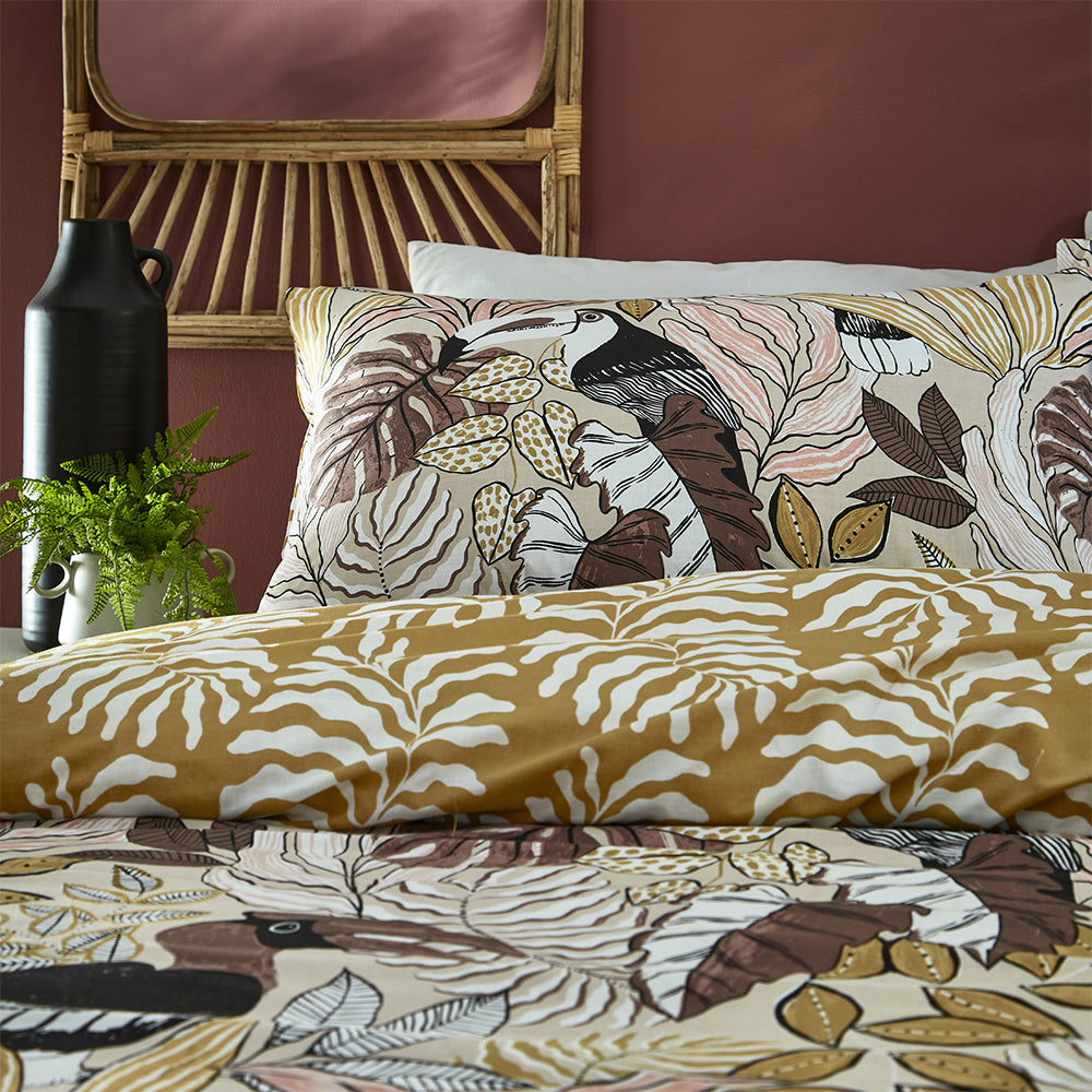 Tocorico Toucan Reversible Duvet Cover Set