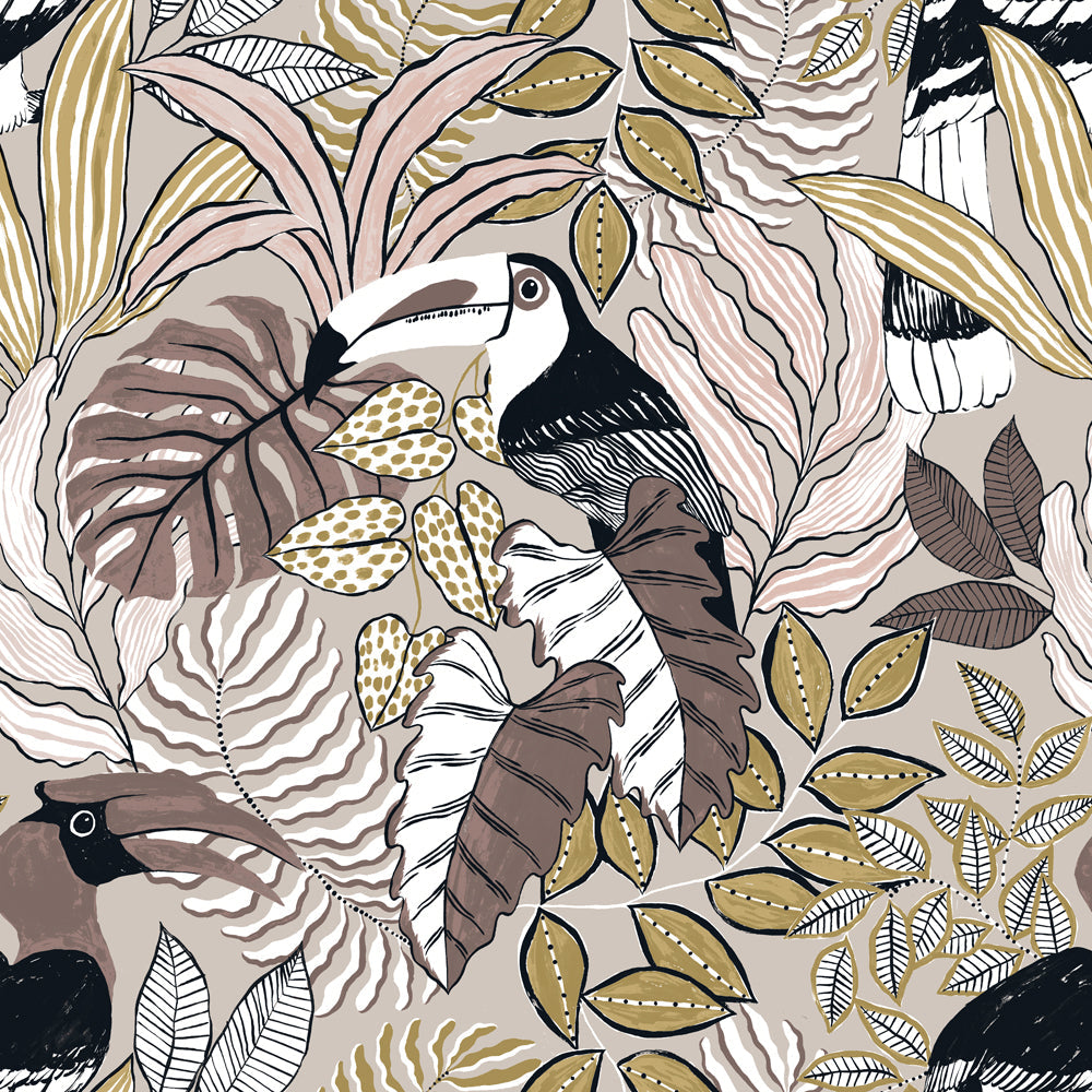 Tocorico Toucan Reversible Duvet Cover Set