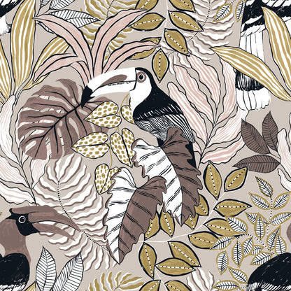 Tocorico Toucan Reversible Duvet Cover Set