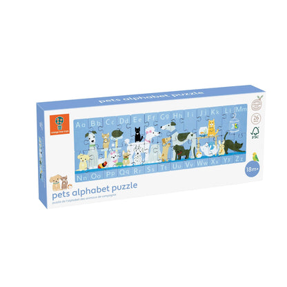 Pets Alphabet 26 Piece Wooden Puzzle from Orange Tree Toys
