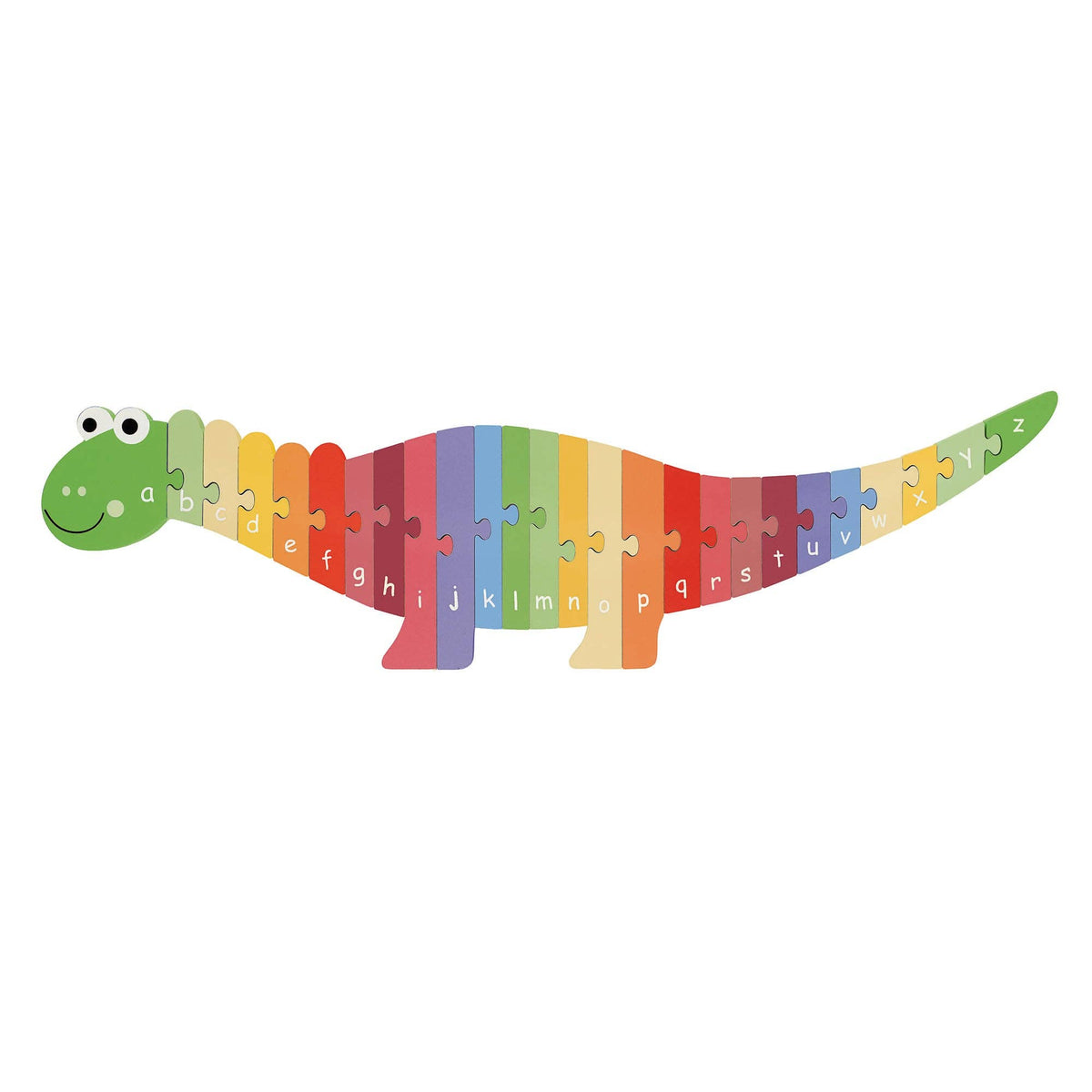 Dinosaur Alphabet 26 Piece Wooden Puzzle from Orange Tree Toys