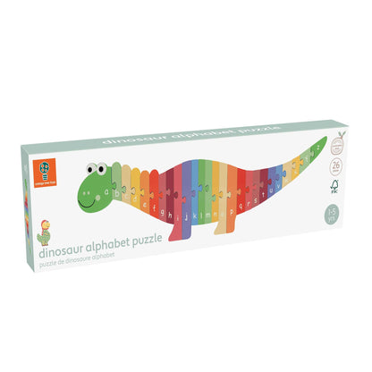 Dinosaur Alphabet 26 Piece Wooden Puzzle from Orange Tree Toys