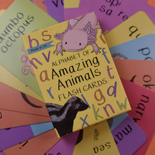 Alphabet of Amazing Animals Flash Cards