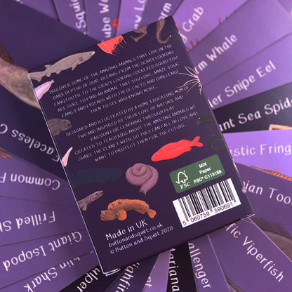 Amazing Animals of the Deep Fact Cards