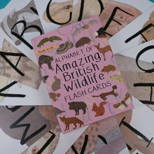 Alphabet of Amazing British Wildlife Flash Cards