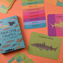 Amazing Sharks Fact Cards