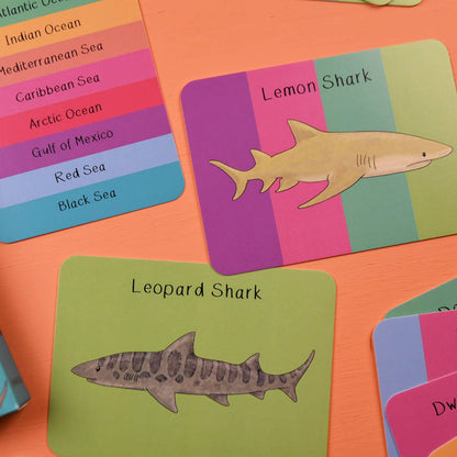Amazing Sharks Fact Cards