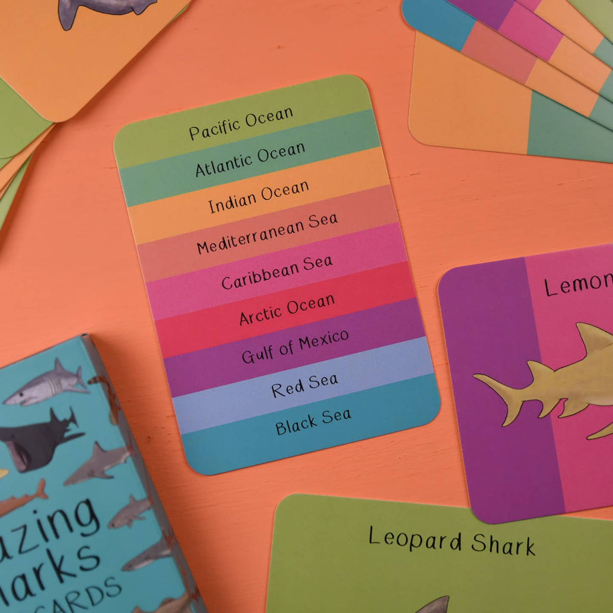 Amazing Sharks Fact Cards