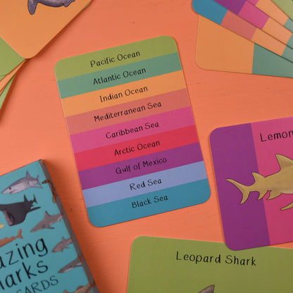 Amazing Sharks Fact Cards