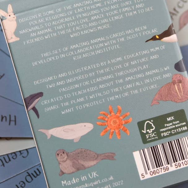 Amazing Polar Animals Fact Cards