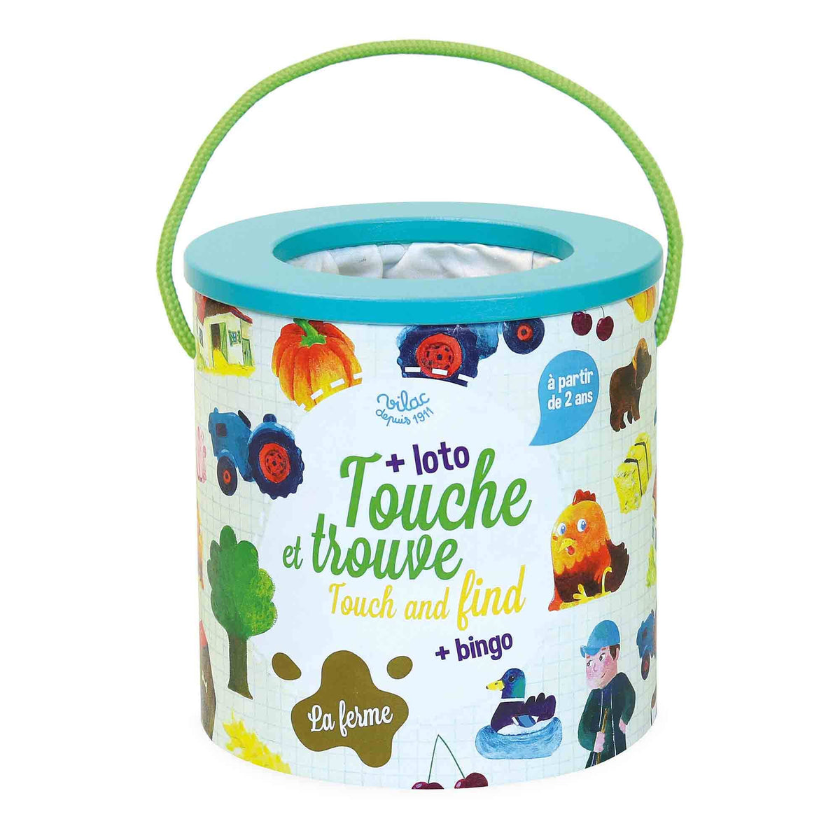 Vilac Farm Touch and Find Sensory Game