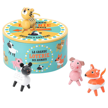 Vilac Animal Lottery Wooden Matching Game