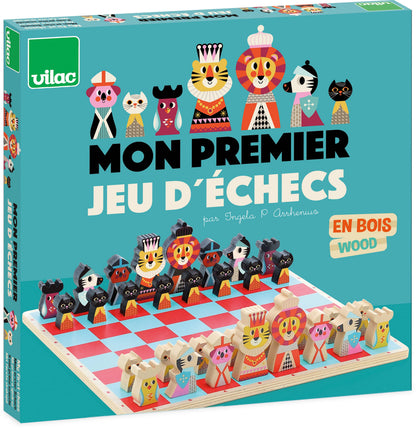 Vilac My First Wooden Chess Game