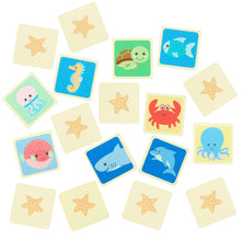 Sea Life Wooden Memory Game from Orange Tree Toys