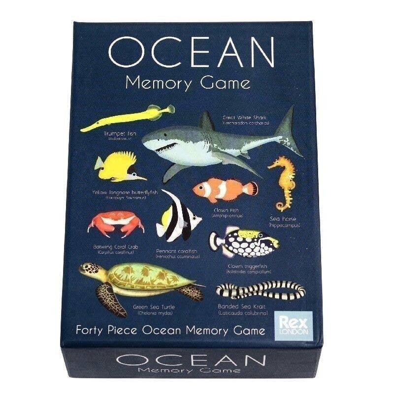 Ocean 40-Piece Memory Game from Rex London